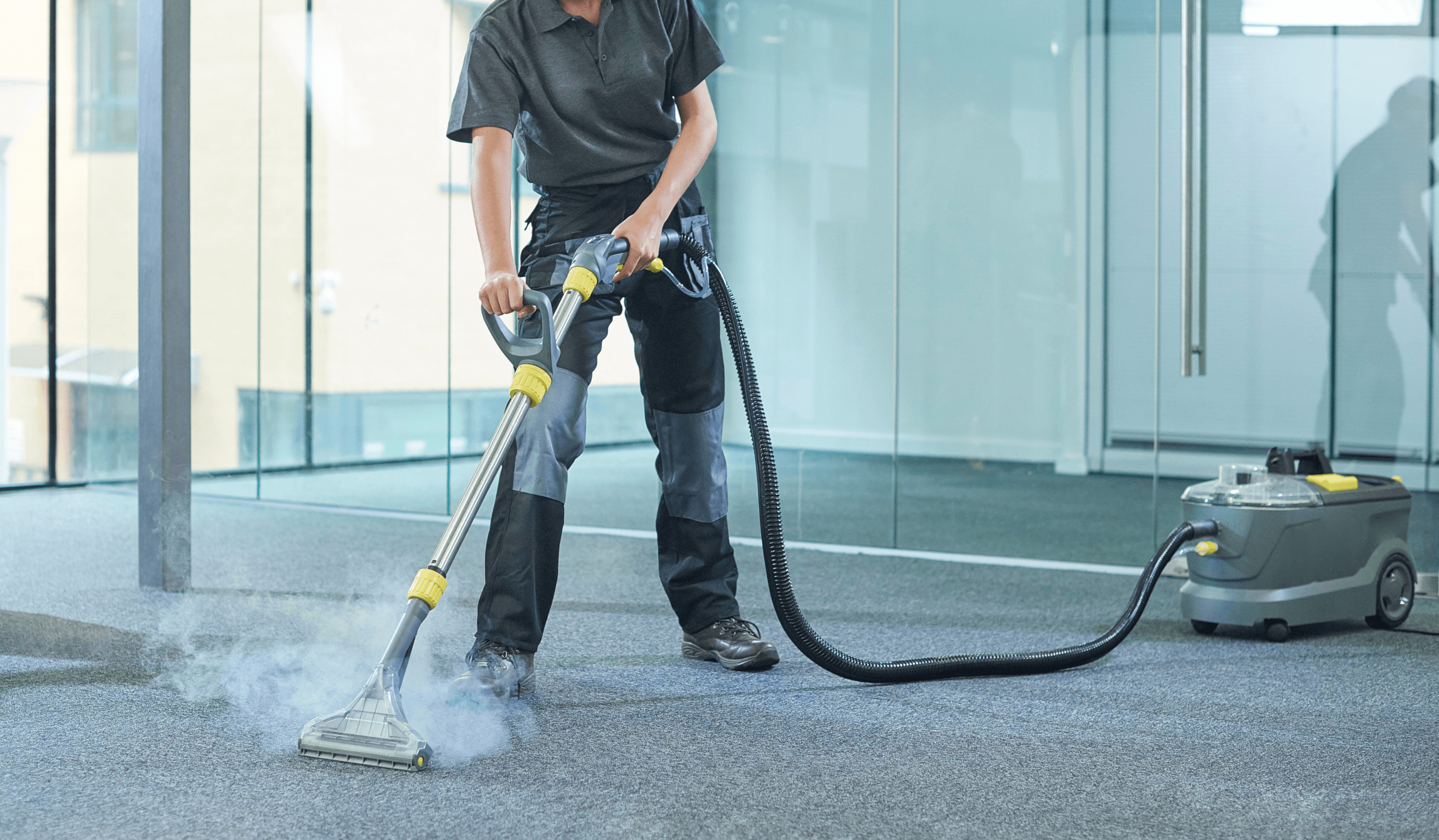 Use of Commercial-Grade Carpet Cleaners and Equipment