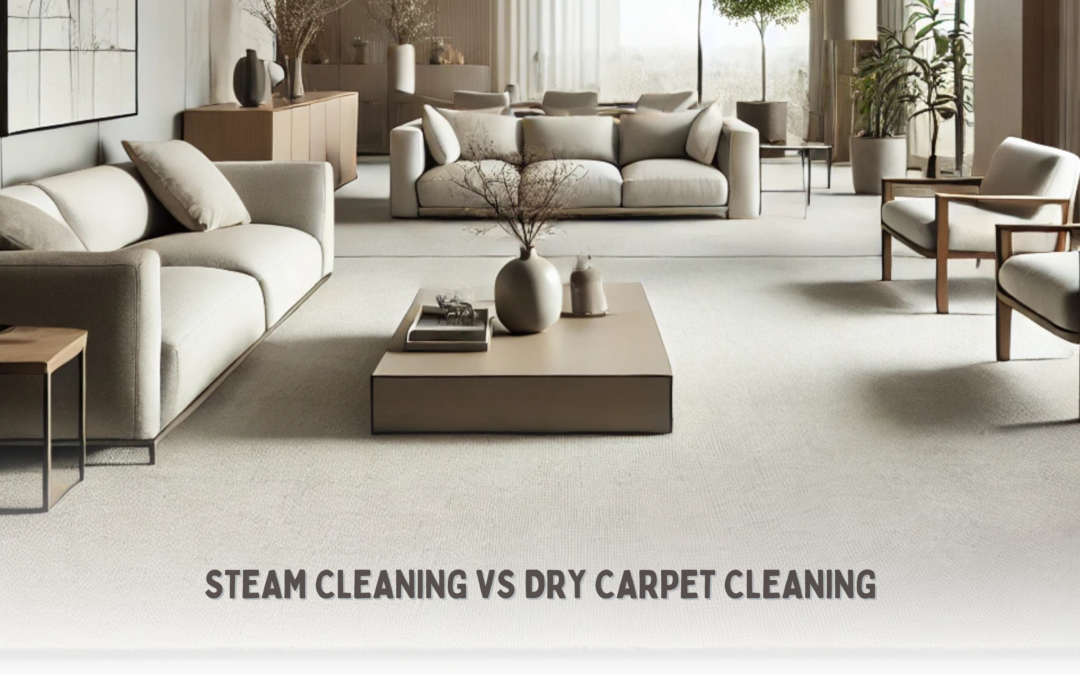 The Benefits of Steam Cleaning vs. Dry Carpet Cleaning